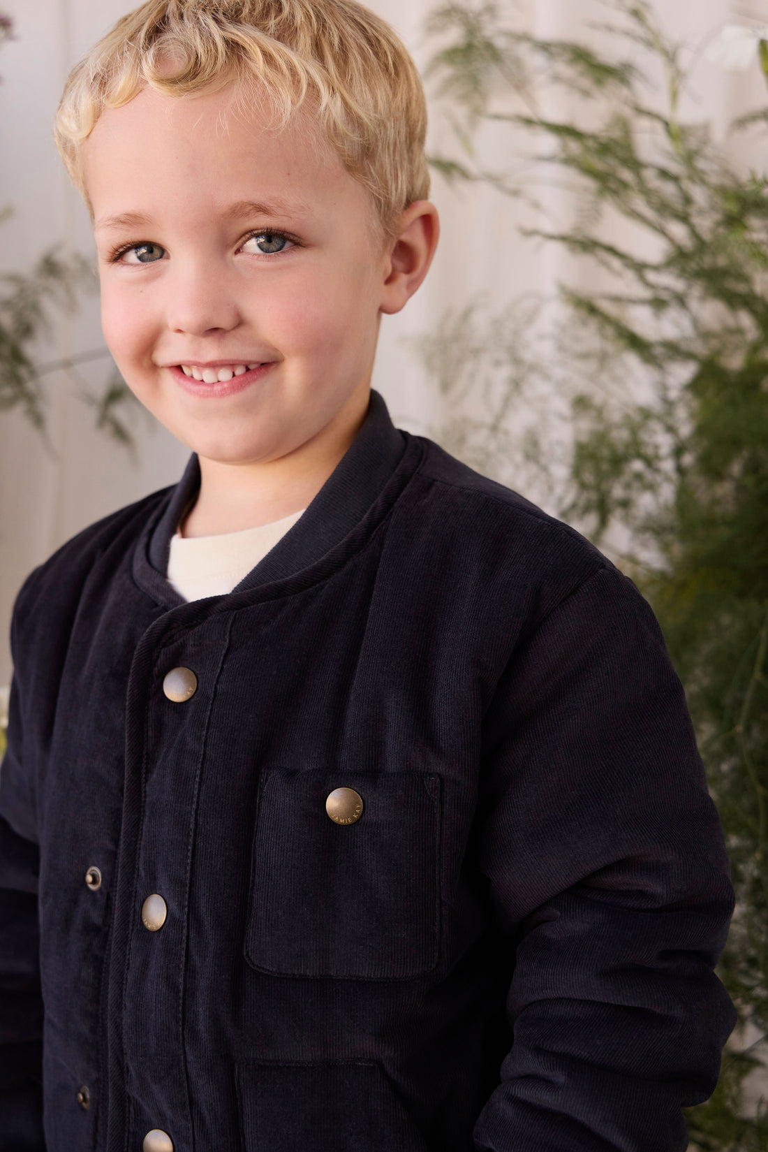 Adley Jacket - Iron Stone Childrens Jacket from Jamie Kay NZ