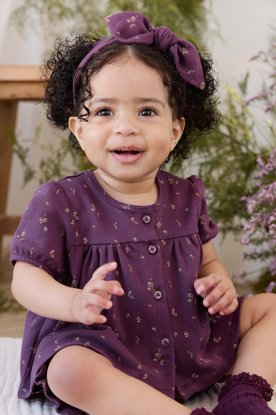 Organic Cotton Addie Top - Dina Fig Childrens Top from Jamie Kay NZ