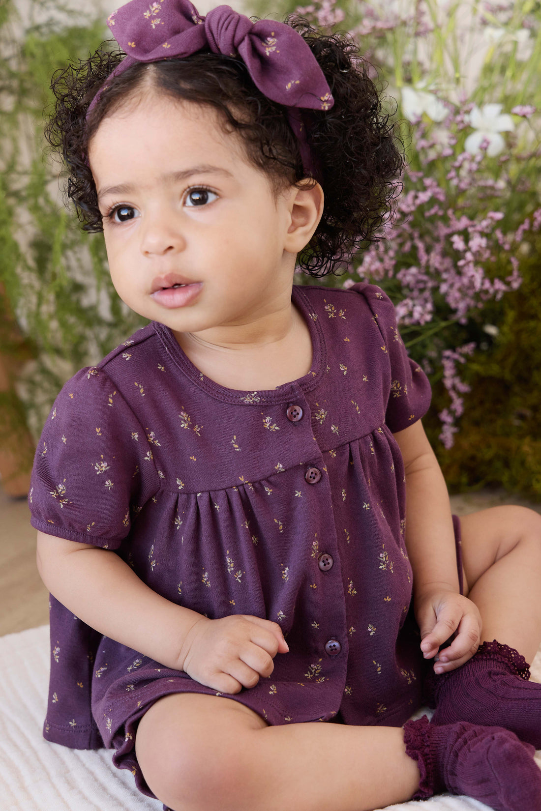 Organic Cotton Addie Top - Dina Fig Childrens Top from Jamie Kay NZ