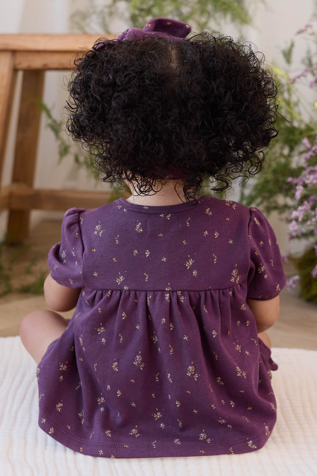 Organic Cotton Addie Top - Dina Fig Childrens Top from Jamie Kay NZ