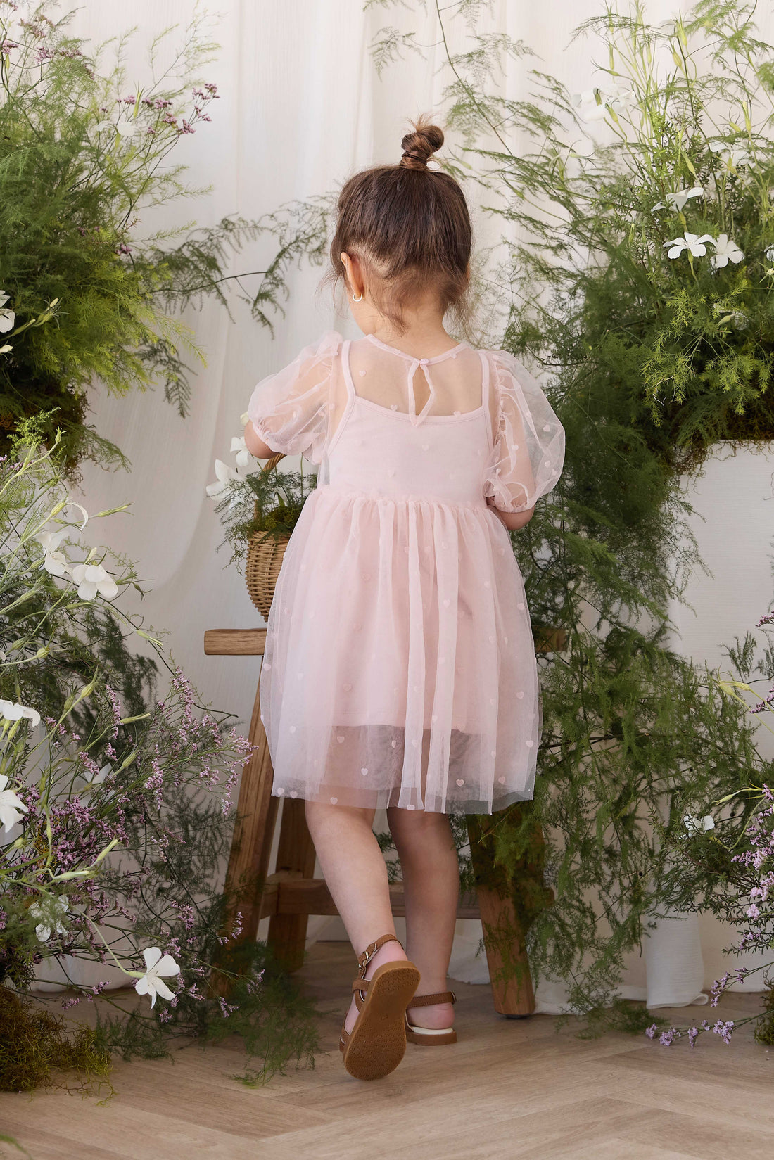 Zoella Tulle Dress - Petite Heart Rosie Childrens Dress from Jamie Kay NZ