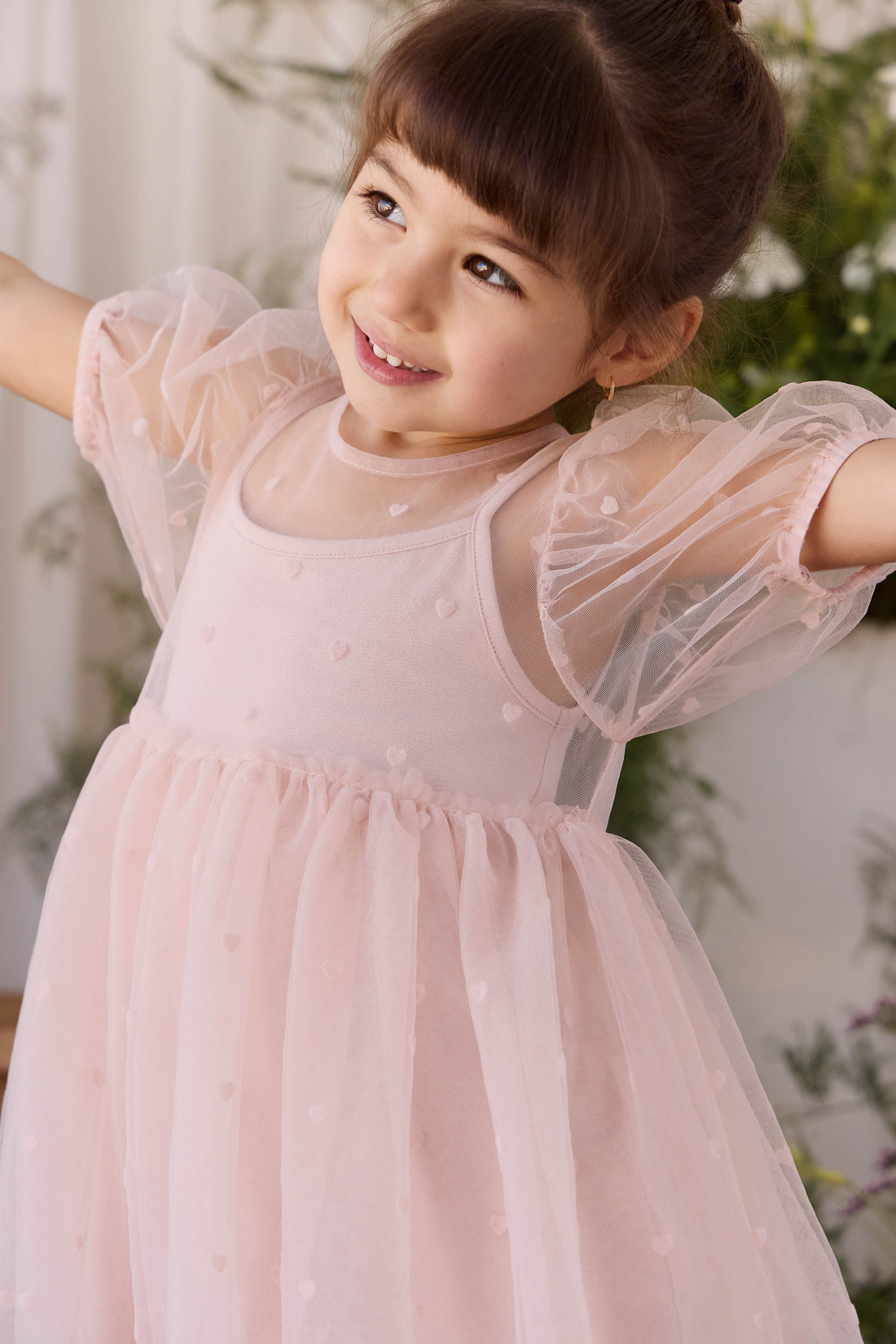 Zoella Tulle Dress - Petite Heart Rosie Childrens Dress from Jamie Kay NZ