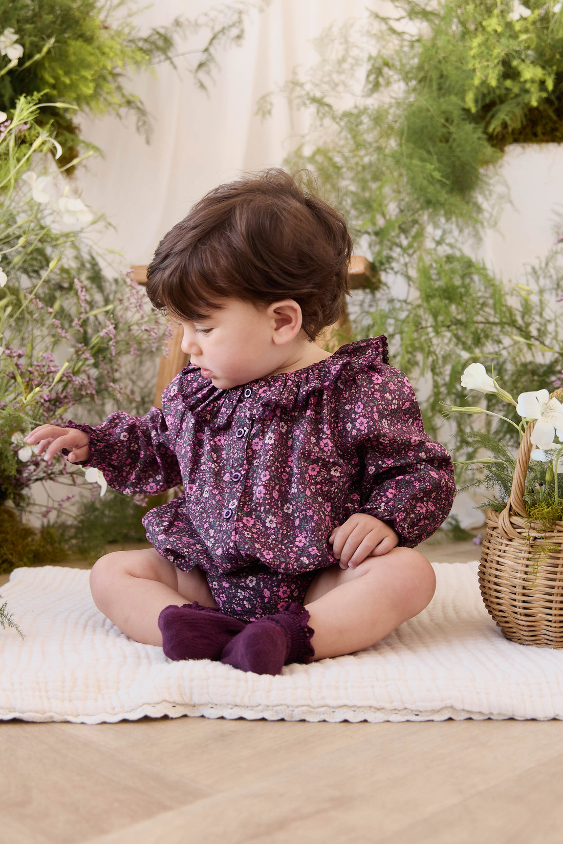 Organic Cotton Cecile Top - Flora Fig Childrens Top from Jamie Kay NZ
