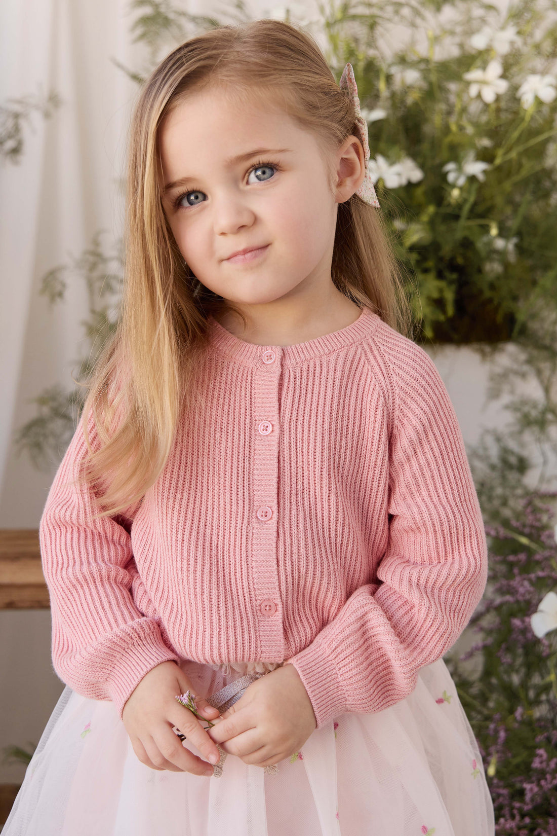 Bellamy Skirt - Rosebud Tulle Childrens Skirt from Jamie Kay NZ