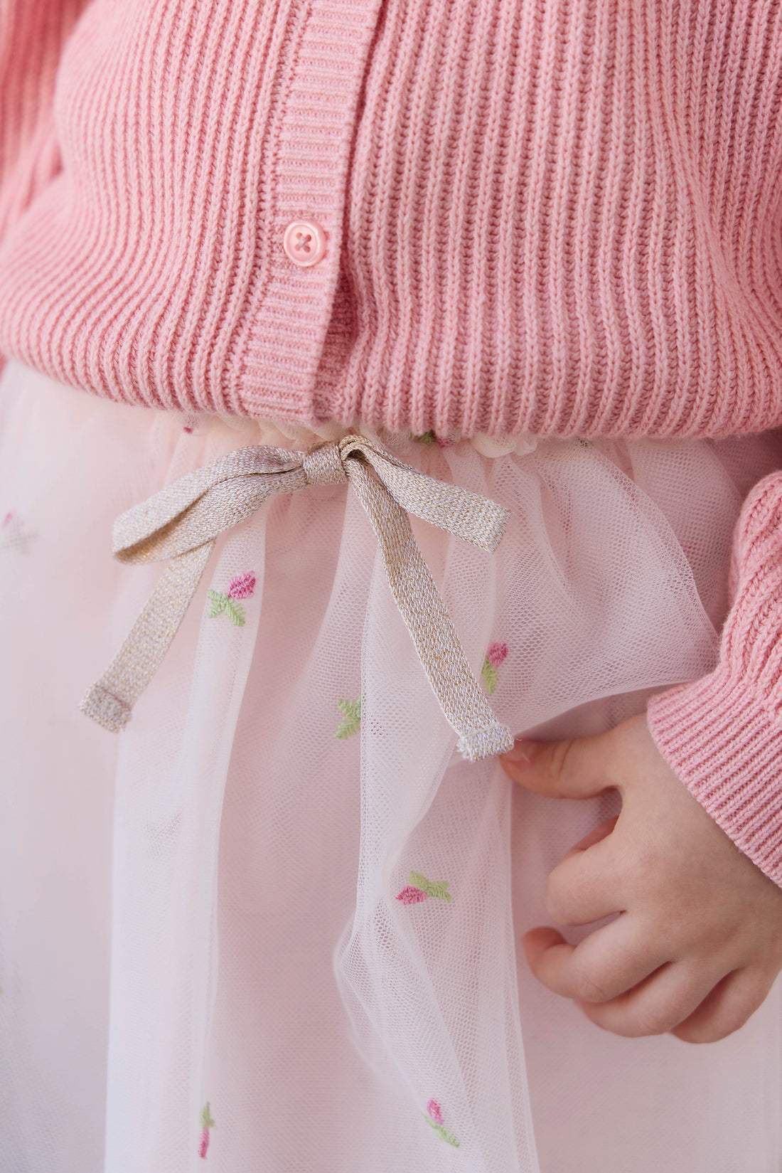 Bellamy Skirt - Rosebud Tulle Childrens Skirt from Jamie Kay NZ