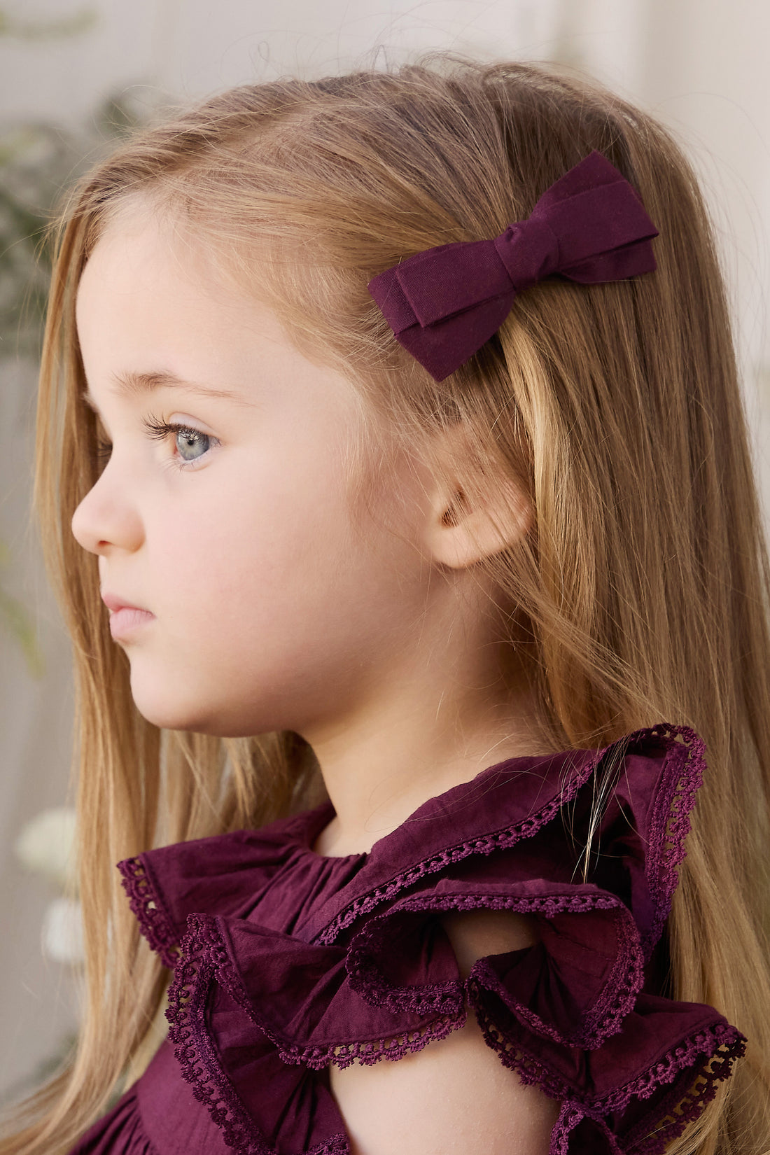 Elka Clip - Fig Childrens Hair Accessories from Jamie Kay NZ