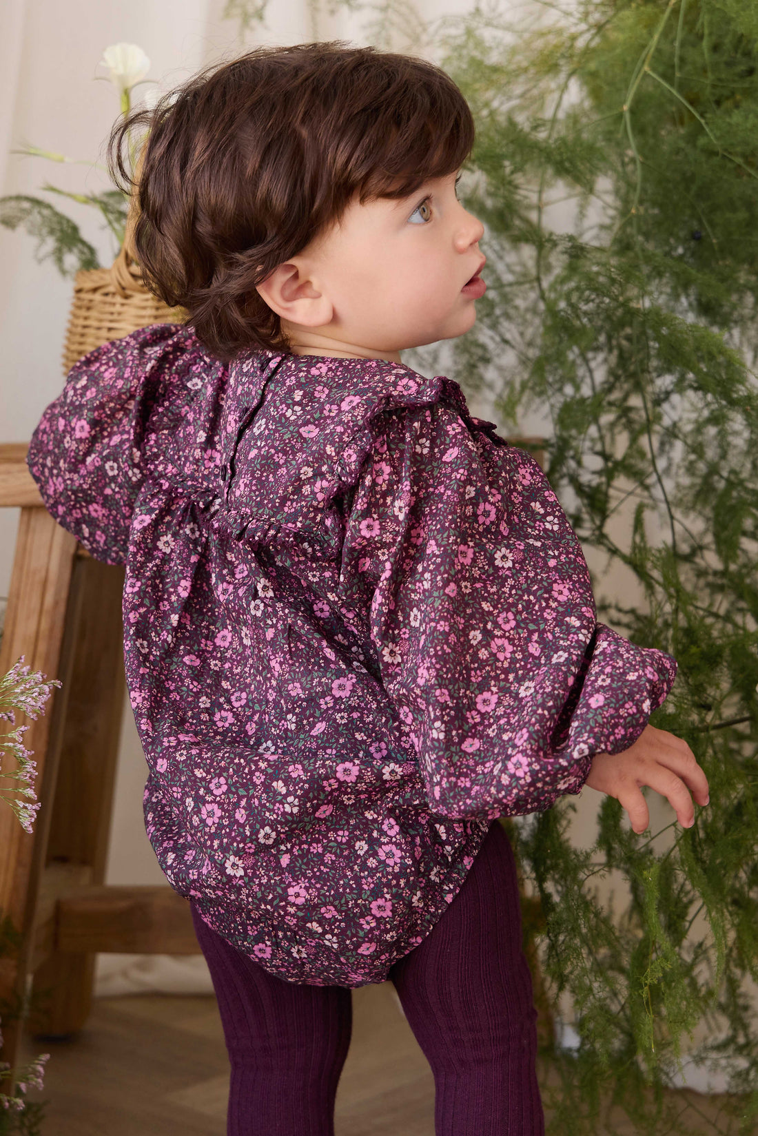 Organic Cotton Frances Playsuit - Flora Fig Childrens Playsuit from Jamie Kay NZ