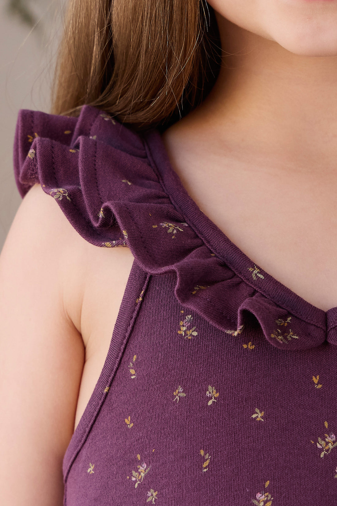 Organic Cotton Addie Dress - Dina Fig Childrens Dress from Jamie Kay NZ