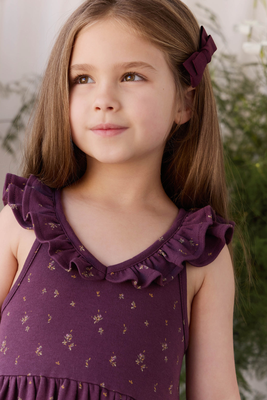 Organic Cotton Addie Dress - Dina Fig Childrens Dress from Jamie Kay NZ