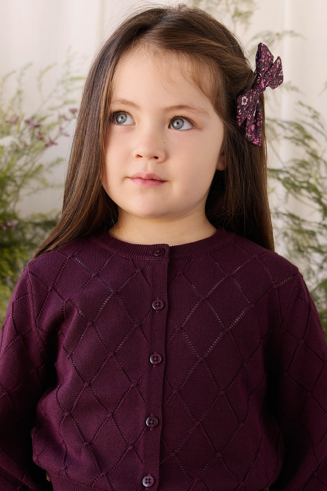Lilah Cardigan - Fig Childrens Cardigan from Jamie Kay NZ