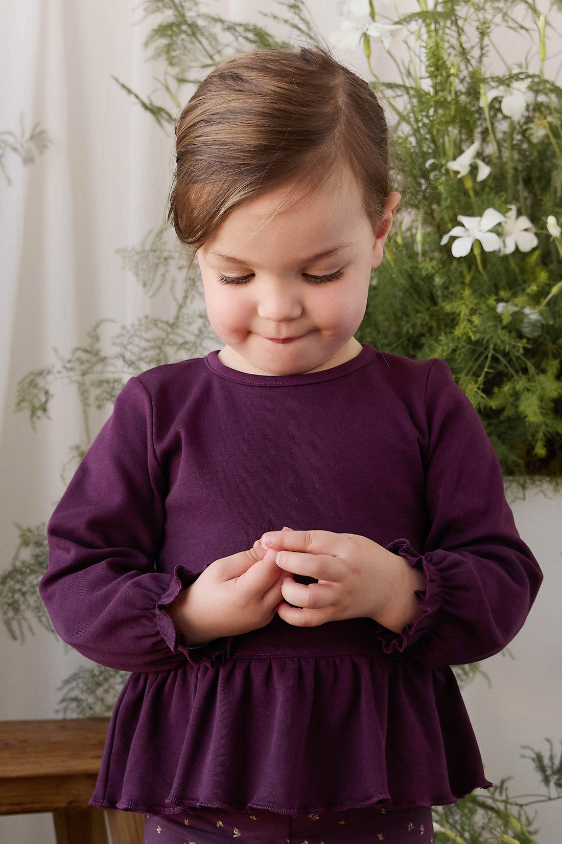 Pima Cotton Bailey Top - Fig Childrens Top from Jamie Kay NZ