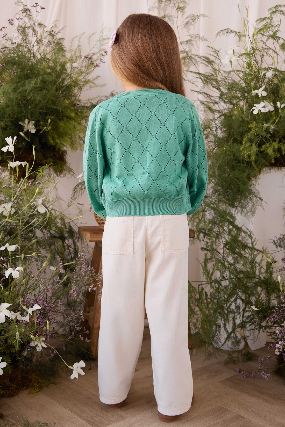 Nicolette Pant - Natural Childrens Pants from Jamie Kay NZ