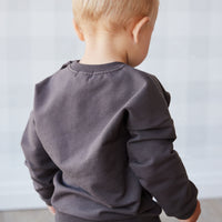 Organic Cotton Damien Sweatshirt - Kalamata L' Adventure Childrens Top from Jamie Kay NZ