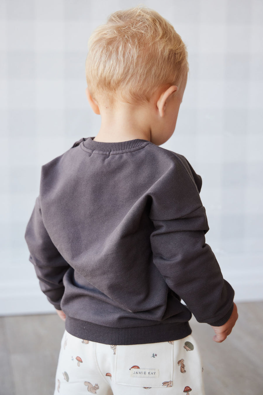 Organic Cotton Damien Sweatshirt - Kalamata L' Adventure Childrens Top from Jamie Kay NZ