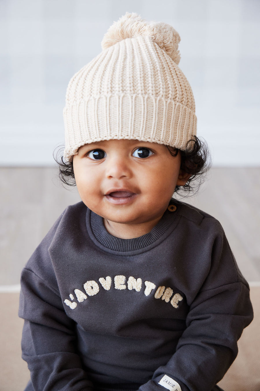 Organic Cotton Damien Sweatshirt - Kalamata L' Adventure Childrens Top from Jamie Kay NZ