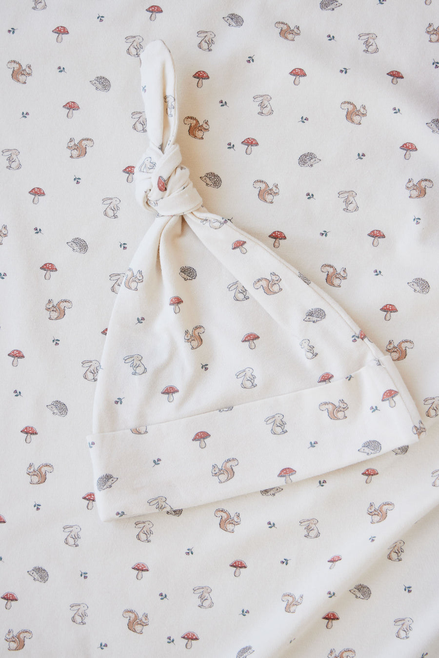 Organic Cotton Wrap Blanket - Woodland Friends Childrens Blanket from Jamie Kay NZ