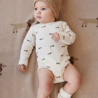 Classic Rib Sock - Cloud Childrens Socks from Jamie Kay NZ