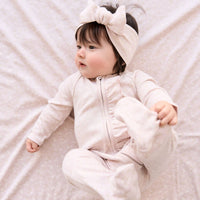 Organic Cotton Melanie Onepiece - Addie Lilac Childrens Onepiece from Jamie Kay NZ