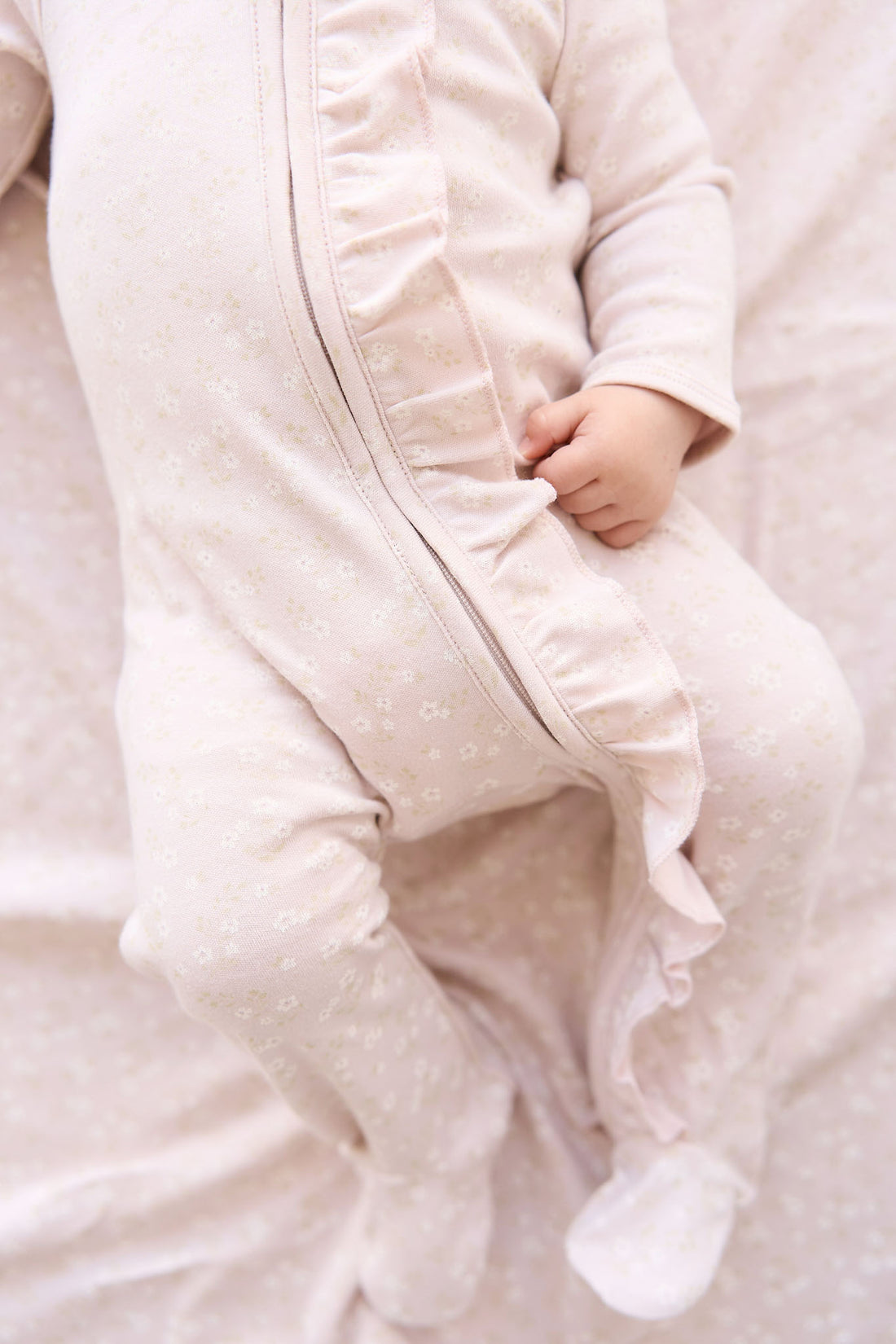 Organic Cotton Melanie Onepiece - Addie Lilac Childrens Onepiece from Jamie Kay NZ