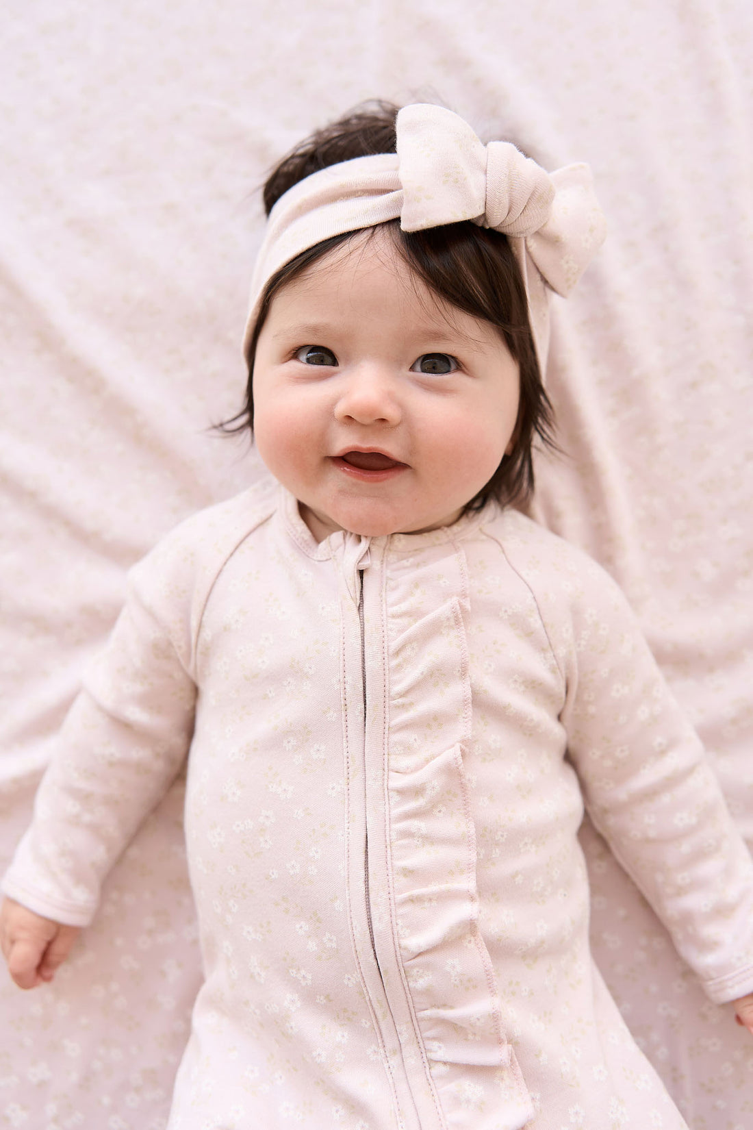 Organic Cotton Melanie Onepiece - Addie Lilac Childrens Onepiece from Jamie Kay NZ