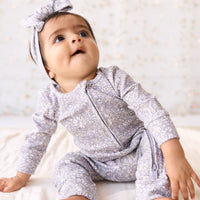 Organic Cotton Frankie Onepiece - April Lilac Childrens Onepiece from Jamie Kay NZ