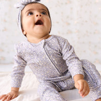 Organic Cotton Frankie Onepiece - April Lilac Childrens Onepiece from Jamie Kay NZ