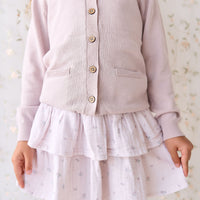 Organic Cotton Muslin Samantha Skirt - Meredith Violet Childrens Skirt from Jamie Kay NZ