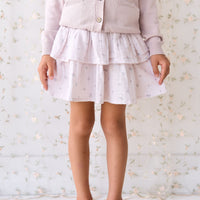 Organic Cotton Muslin Samantha Skirt - Meredith Violet Childrens Skirt from Jamie Kay NZ