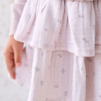 Organic Cotton Muslin Samantha Skirt - Meredith Violet Childrens Skirt from Jamie Kay NZ