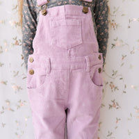 Jordie Cord Overall - Lilac Blush Childrens Overall from Jamie Kay NZ