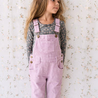 Jordie Cord Overall - Lilac Blush Childrens Overall from Jamie Kay NZ