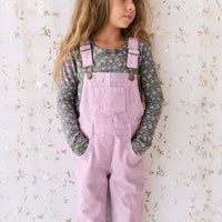 Jordie Cord Overall - Lilac Blush Childrens Overall from Jamie Kay NZ