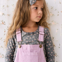 Jordie Cord Overall - Lilac Blush Childrens Overall from Jamie Kay NZ