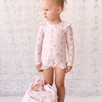 Lily Swimsuit - Goldie Bouquet Morganite Childrens Swimwear from Jamie Kay NZ