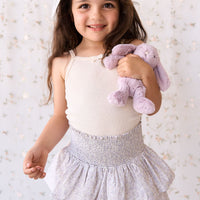 Organic Cotton Samantha Skirt - Chloe Lavender Childrens Skirt from Jamie Kay NZ