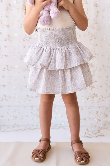 Organic Cotton Samantha Skirt - Chloe Lavender Childrens Skirt from Jamie Kay NZ