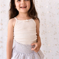 Organic Cotton Samantha Skirt - Chloe Lavender Childrens Skirt from Jamie Kay NZ