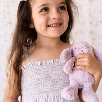 Organic Cotton Mira Top - Chloe Lavender Childrens Top from Jamie Kay NZ