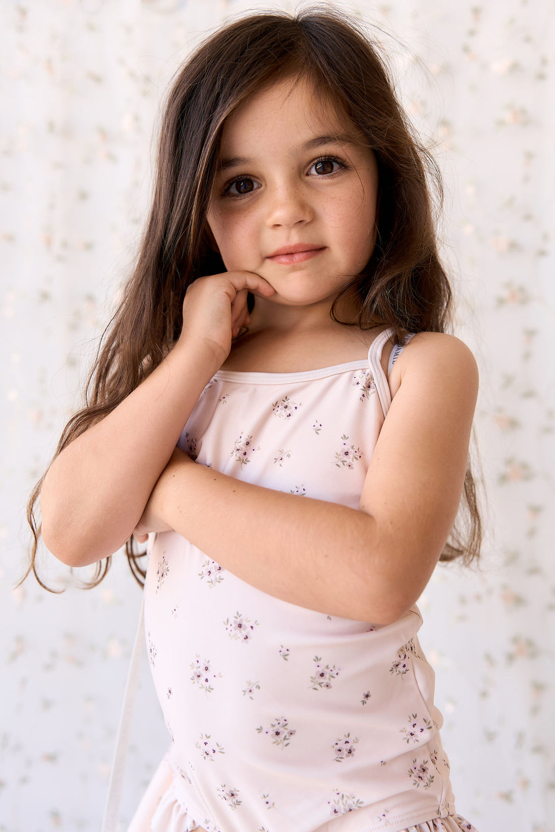 Robin Swimsuit - Goldie Bouquet Morganite Childrens Swimwear from Jamie Kay NZ