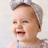 Organic Cotton Headband - April Lilac Childrens Headband from Jamie Kay NZ