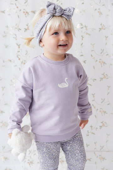 Organic Cotton Bobbie Sweatshirt - Starling Childrens Top from Jamie Kay NZ