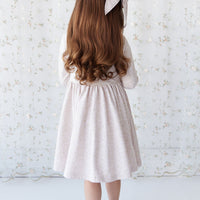 Organic Cotton Tallulah Dress - Addie Lilac Childrens Dress from Jamie Kay NZ