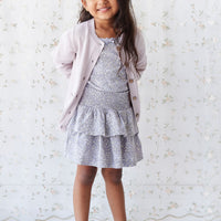 Organic Cotton Ruby Skirt - April Lilac Childrens Skirt from Jamie Kay NZ