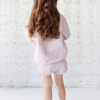 Organic Cotton Ivy Shortie - Flutter by Lilac Childrens Short from Jamie Kay NZ