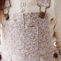 Jordie Cotton Twill Overall - Chloe Lilac Childrens Overall from Jamie Kay NZ