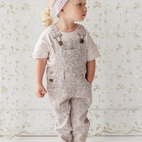 Jordie Cotton Twill Overall - Chloe Lilac Childrens Overall from Jamie Kay NZ