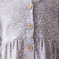 Organic Cotton Poppy Dress - April Lilac Childrens Dress from Jamie Kay NZ