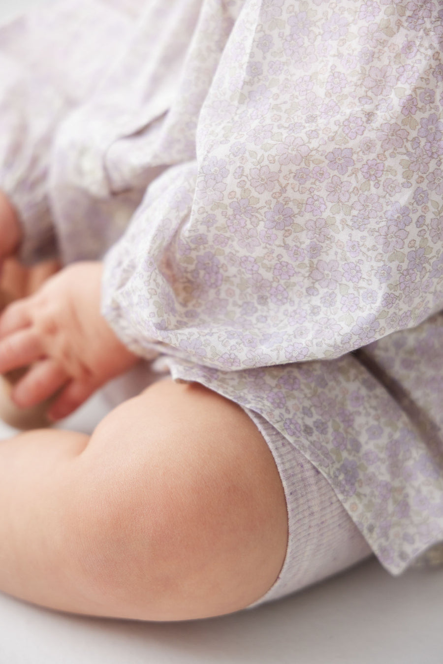 Organic Cotton Martha Top - Chloe Lavender Childrens Top from Jamie Kay NZ