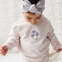 Organic Cotton Bobbie Sweatshirt - Rosewater Childrens Top from Jamie Kay NZ