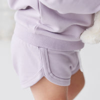 Organic Cotton Ivy Shortie - Starling Childrens Short from Jamie Kay NZ